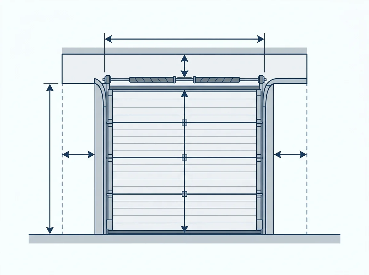 Dimensions maximales des portes industrielles Hörmann