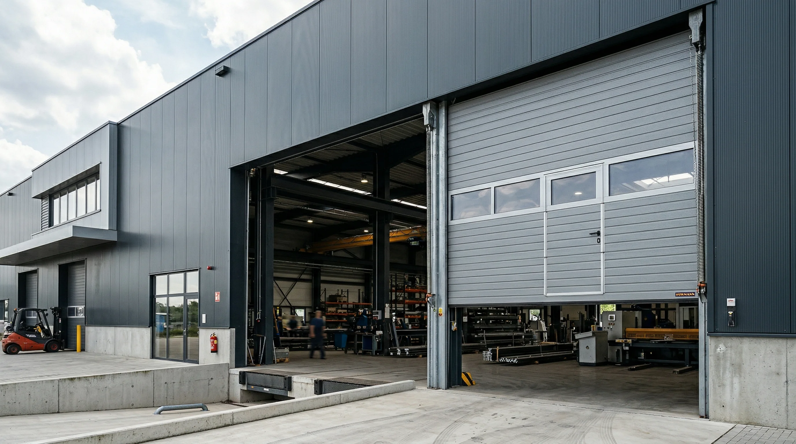 Guide porte de garage industrielle Luxembourg
