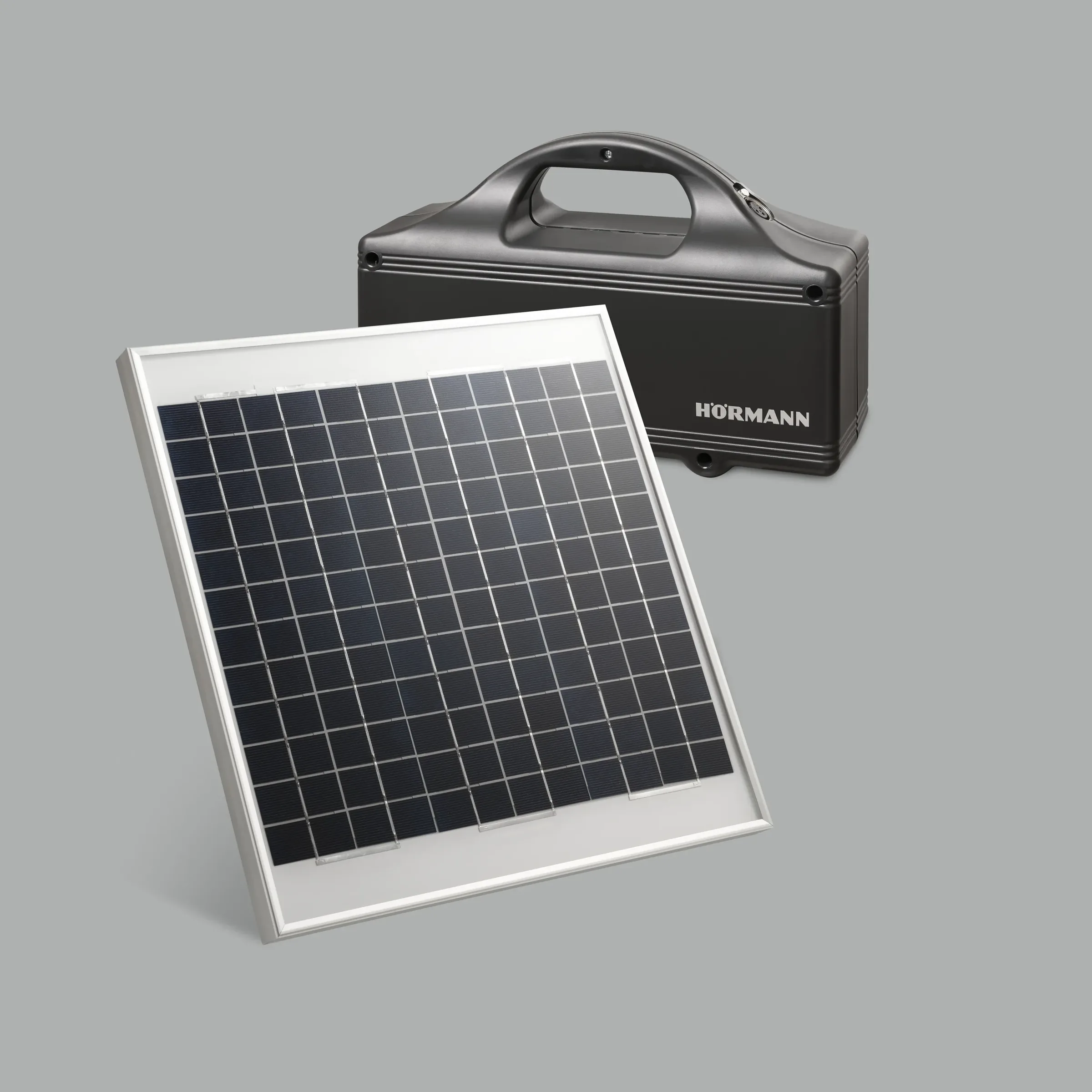 Batterie et module solaire Hörmann pour motorisation de portail RotaMatic Akku