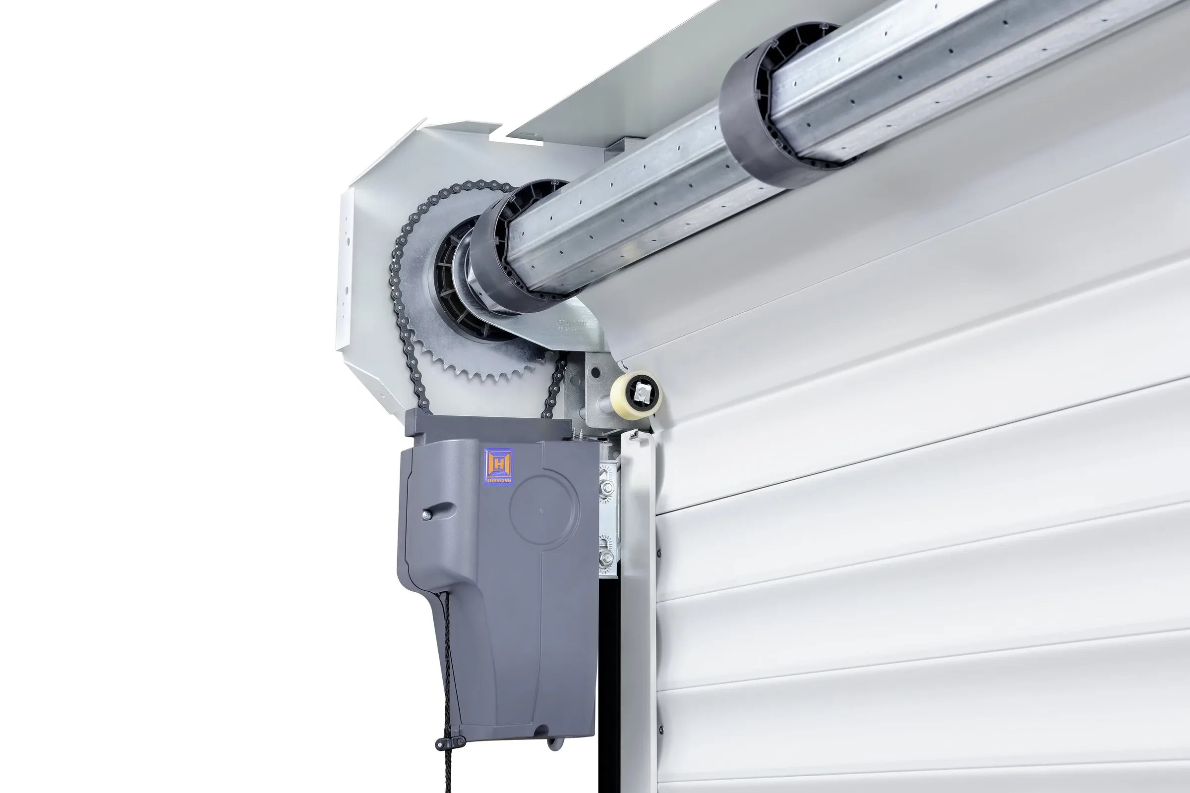 Moteur intégré à l'axe d'enroulement RollMatic