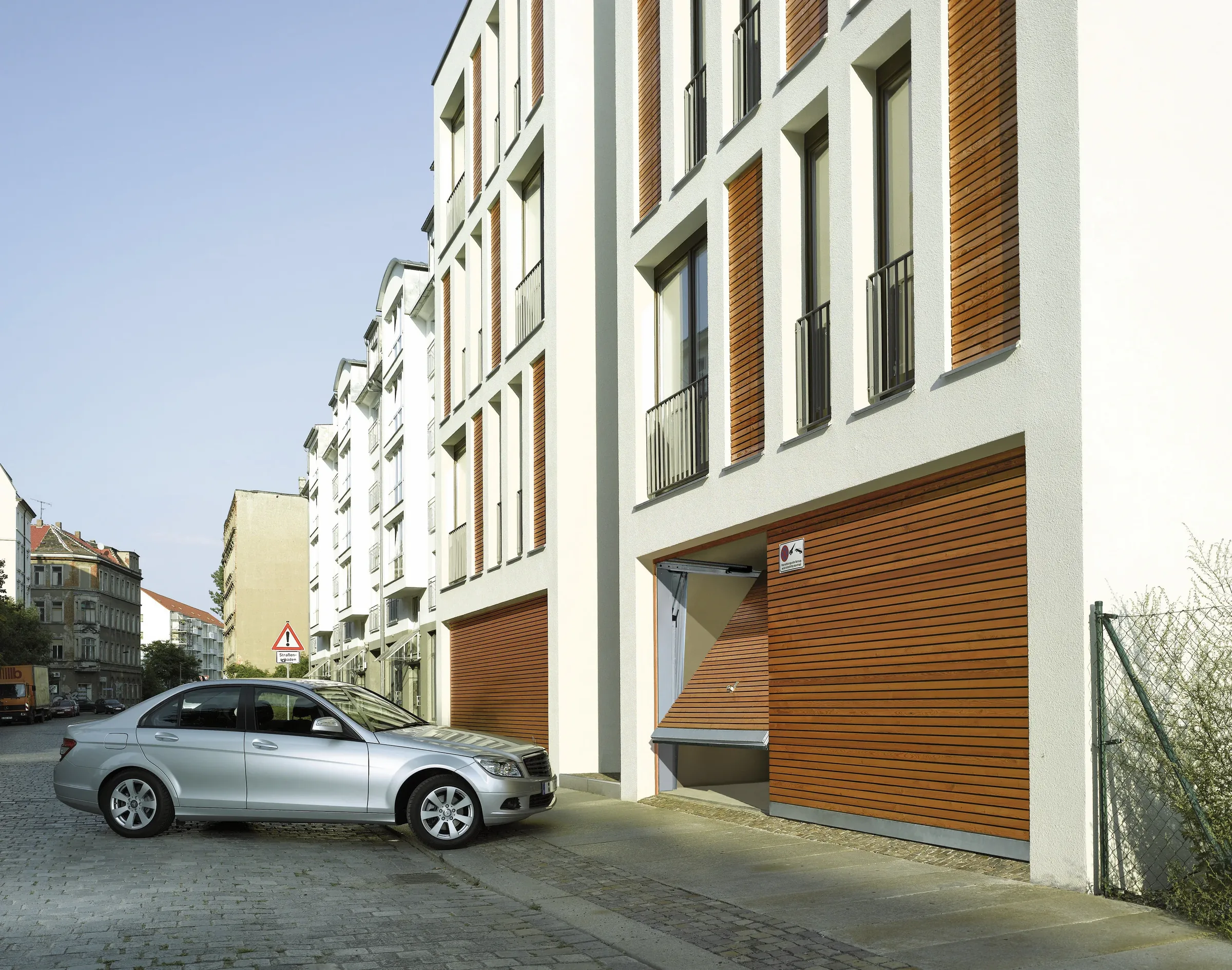 Remplissages architecturaux pour portes de copropriété Hörmann