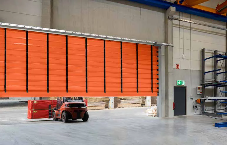 Porte rapide souple Hörmann V 10008 grande dimension extérieure