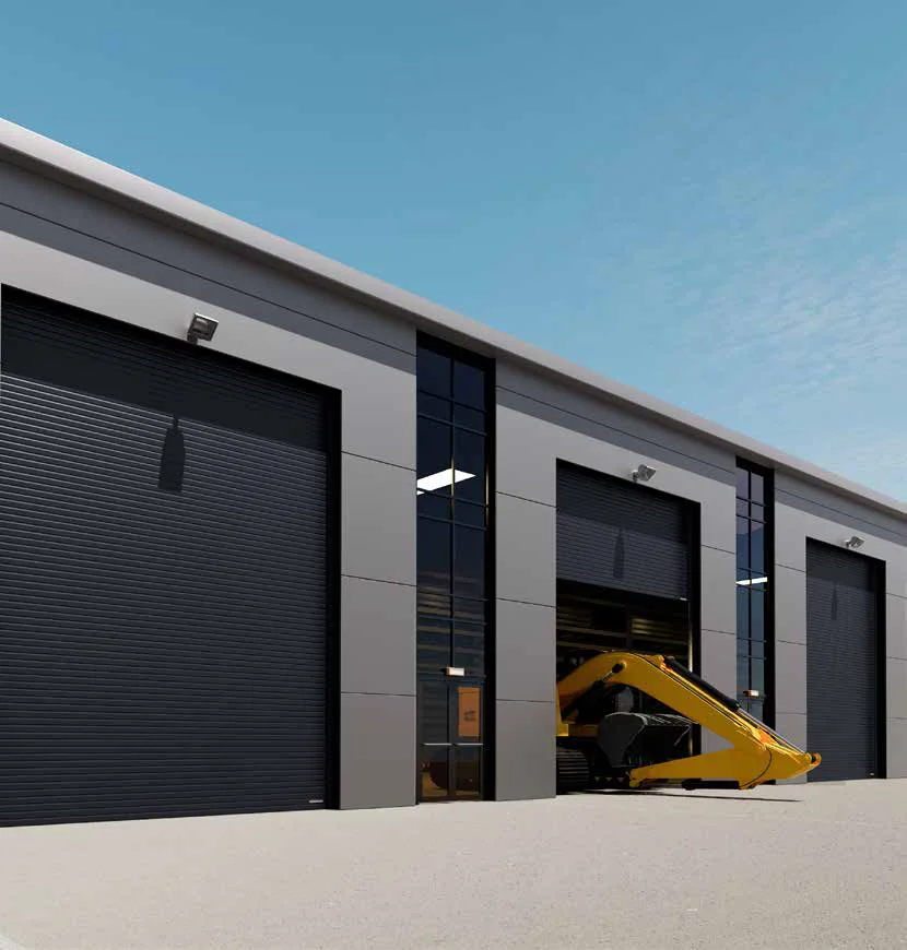 Rideau à lames industriel Hörmann Rolltor installé par Fermelux au Luxembourg