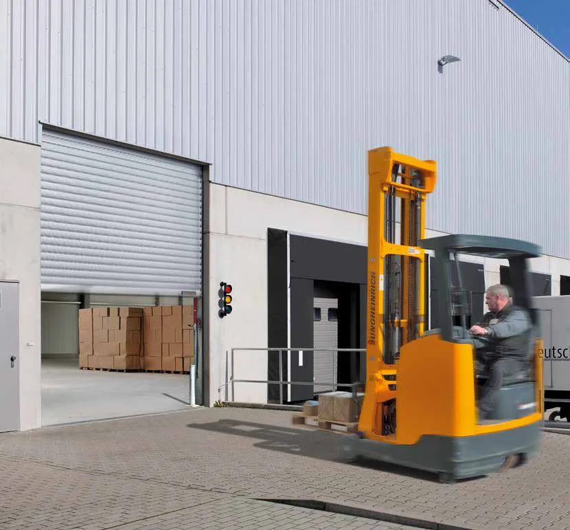 Rideau à lames Hörmann Rolltor DD motorisation directe