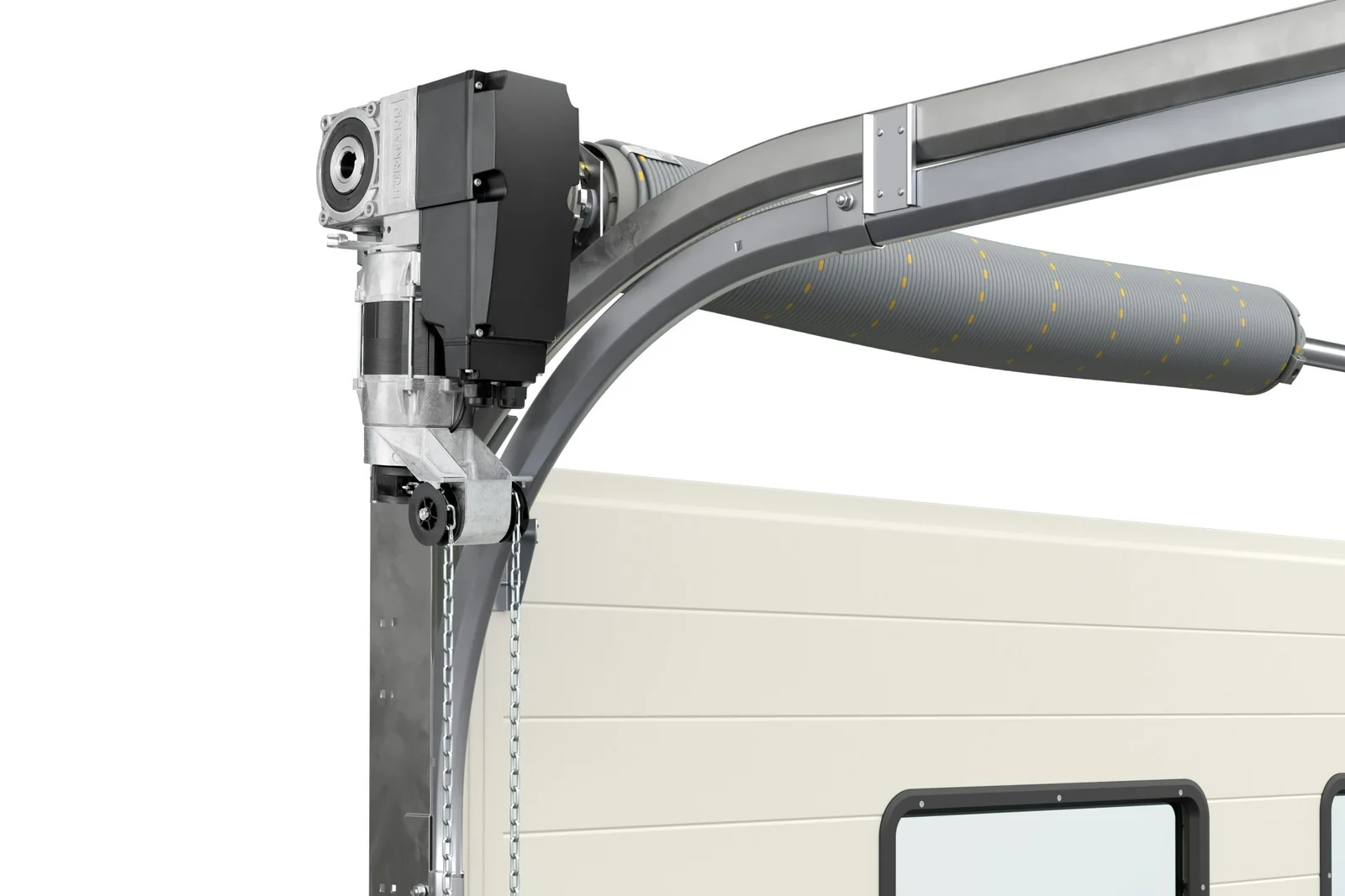 Motorisation Hörmann WA 500 industrielle sur arbre 400 V triphasé