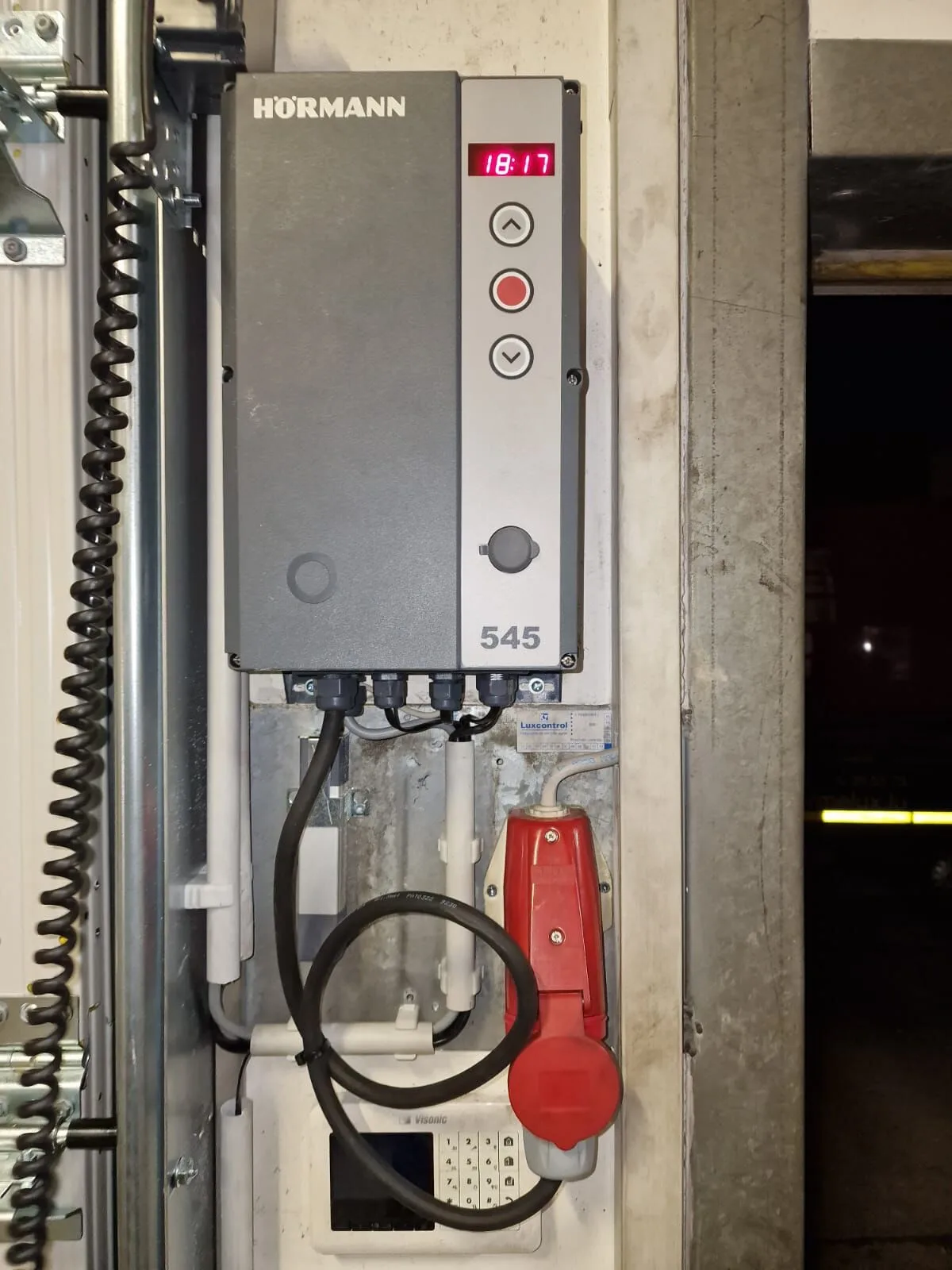 Motorisation industrie Hörmann commande industrielle à Bissen