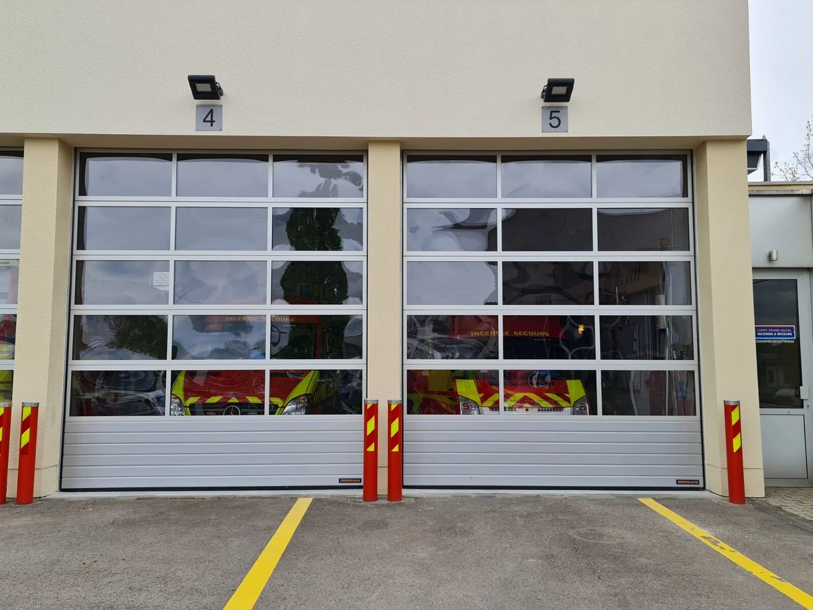ALR vitrée pompiers Hörmann ALR F42 Glazing à Junglinster