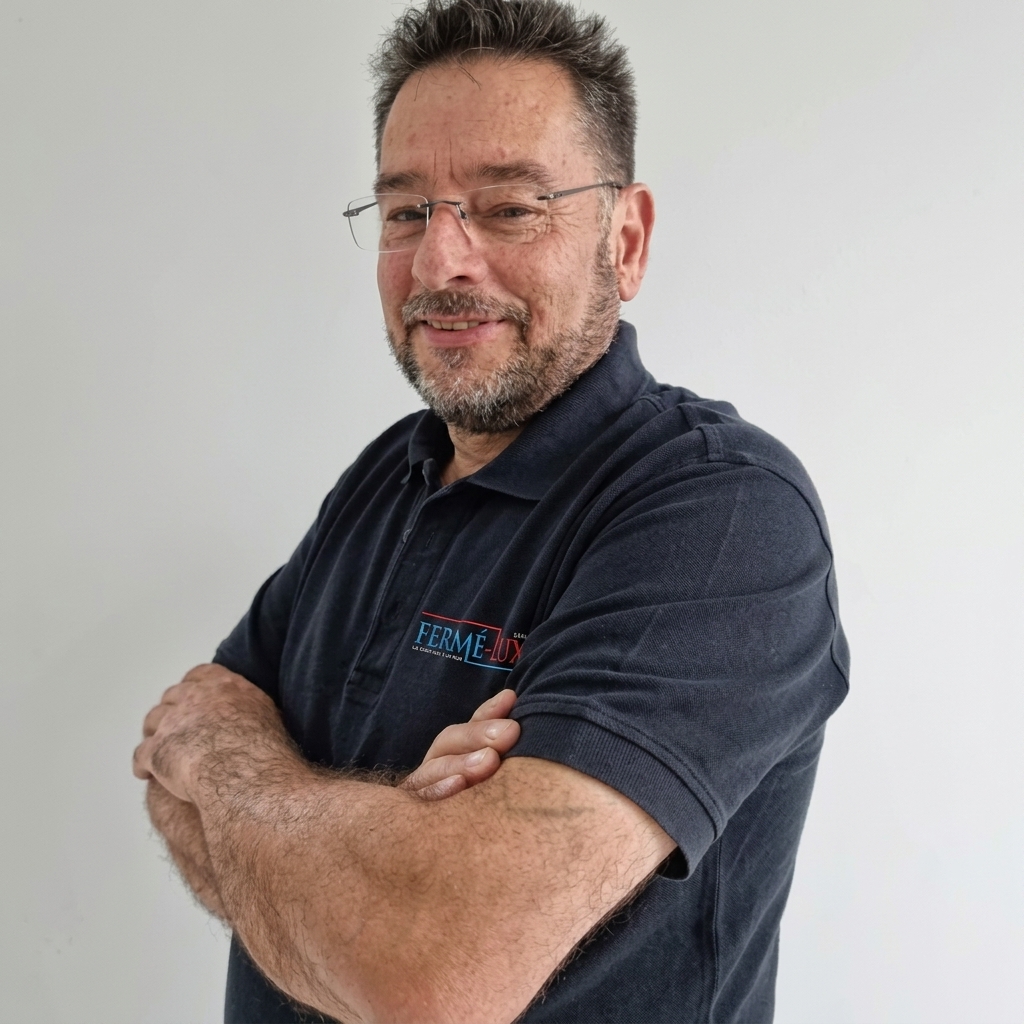 Manuel Soares Silva - gérant technique de Fermé-Lux Sàrl, installateur agréé Hörmann au Luxembourg